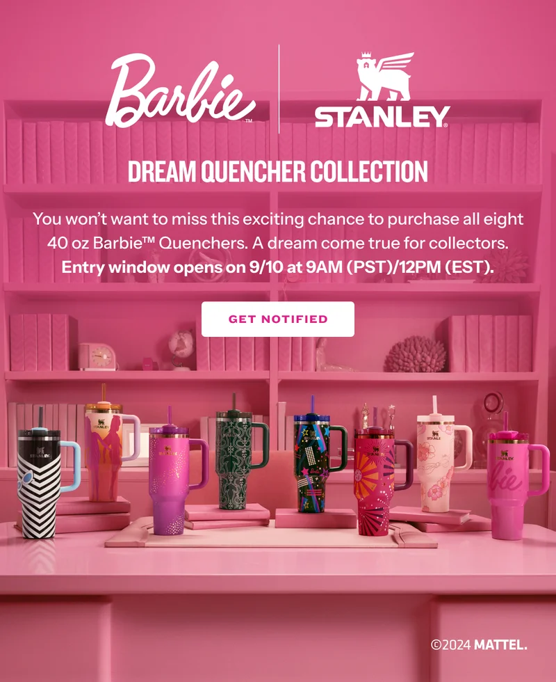 Barbie™ x Stanley Dream Quencher Collection