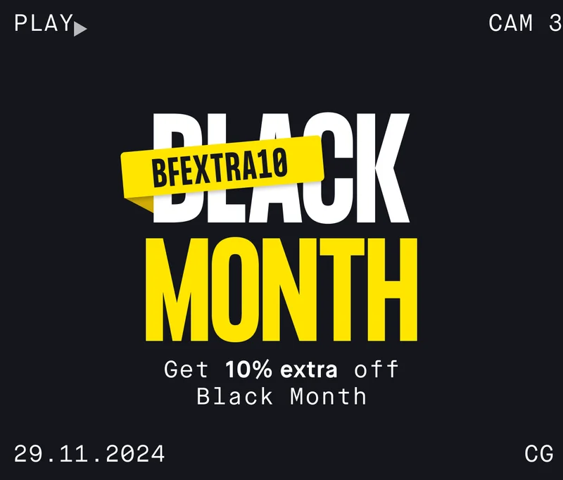 Save 10% extra off Black Month deals
