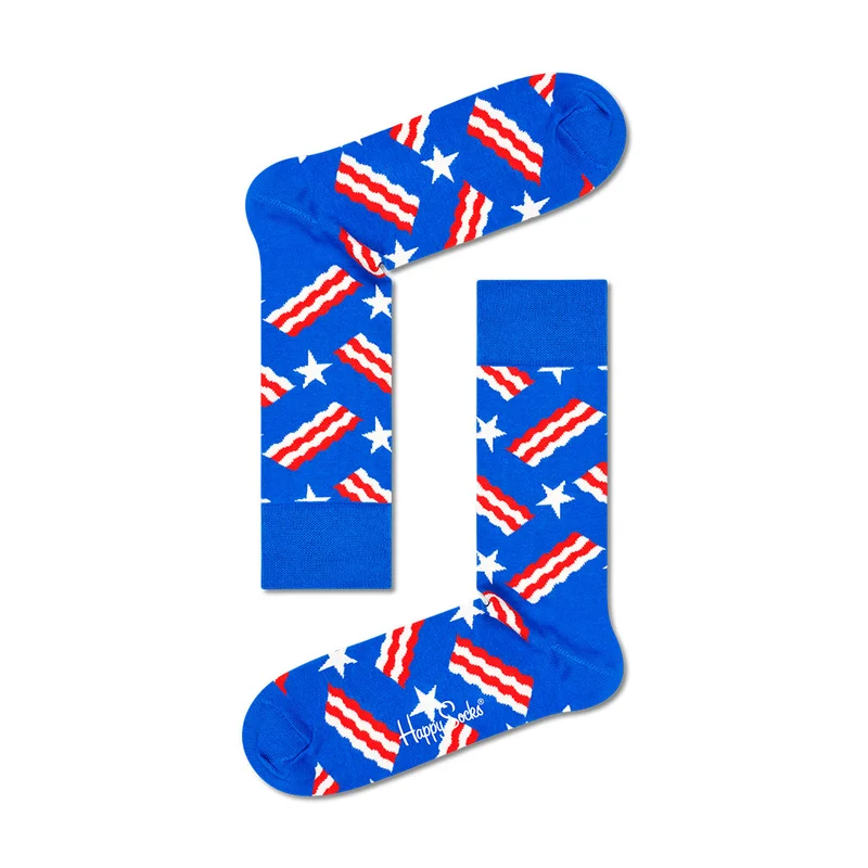 Bacon & Stars Sock