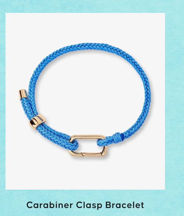Carabiner Clasp Bracelet