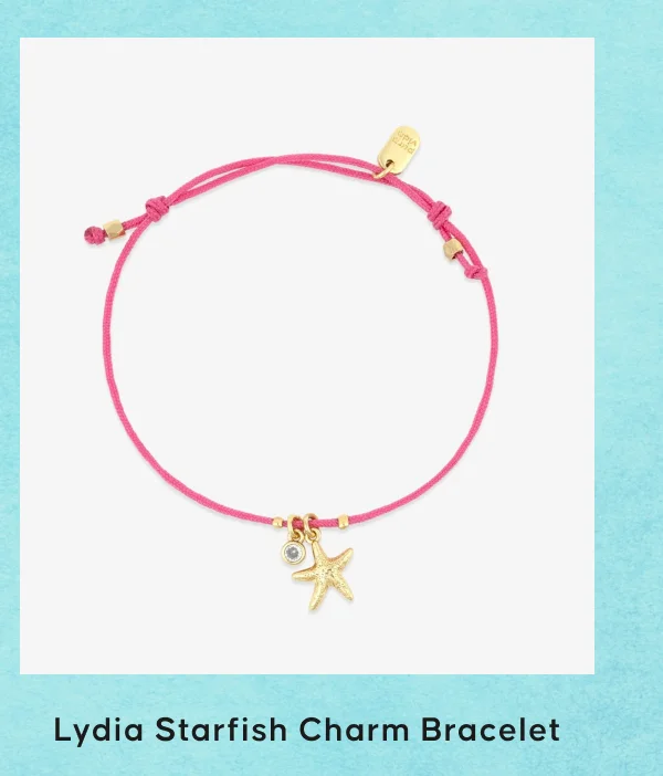 Lydia Starfish Charm Bracelet