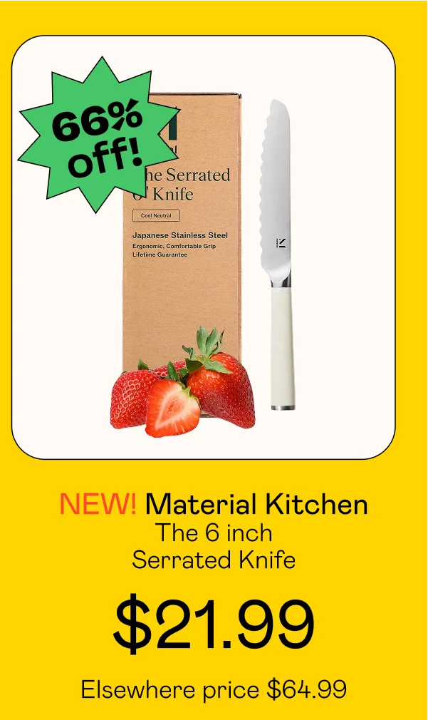 The 6 inch Serrated Knife