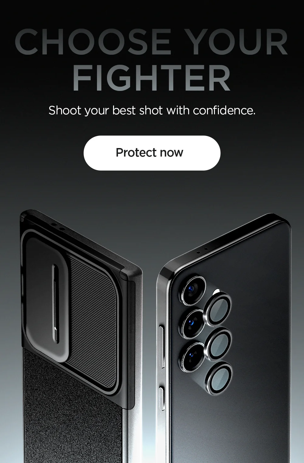 Choose your fighter. Shoot your best shot with confidence. Protect now.