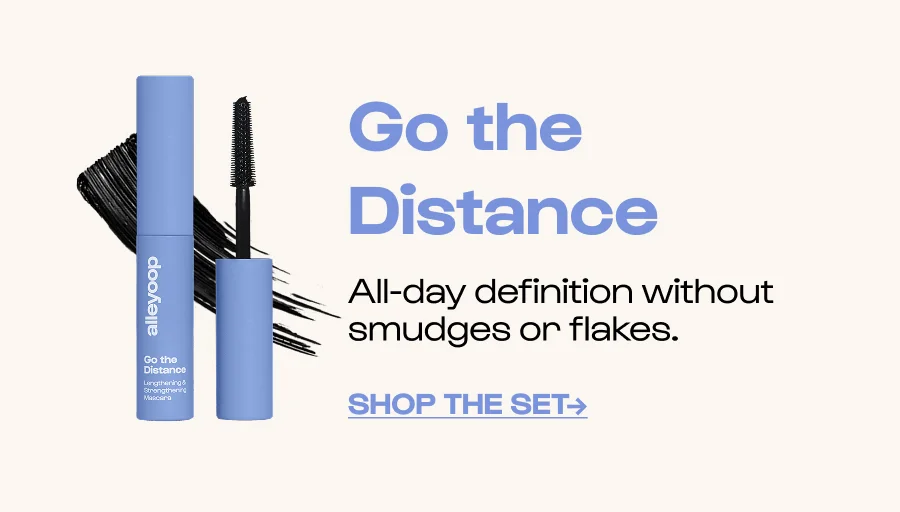 Go the Distance All-day definition without smudges or flakes. Click to Shop the set
