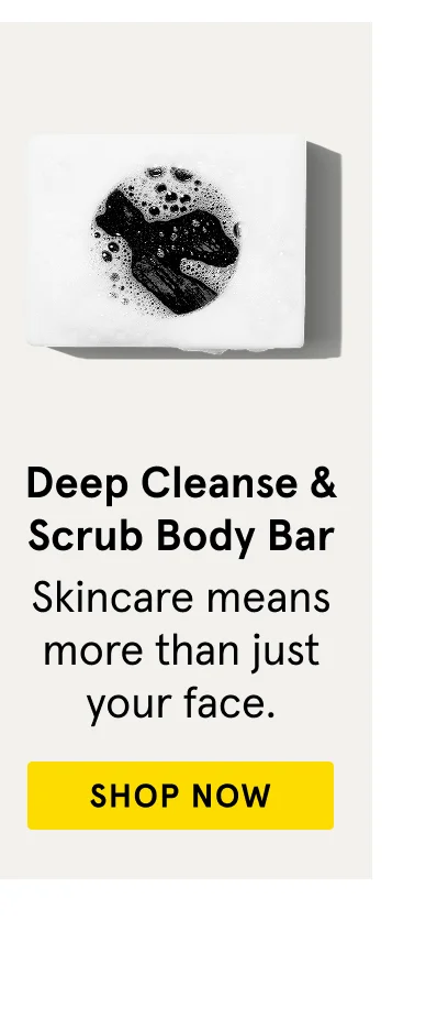 Deep Cleanse & Scrub Body Bar