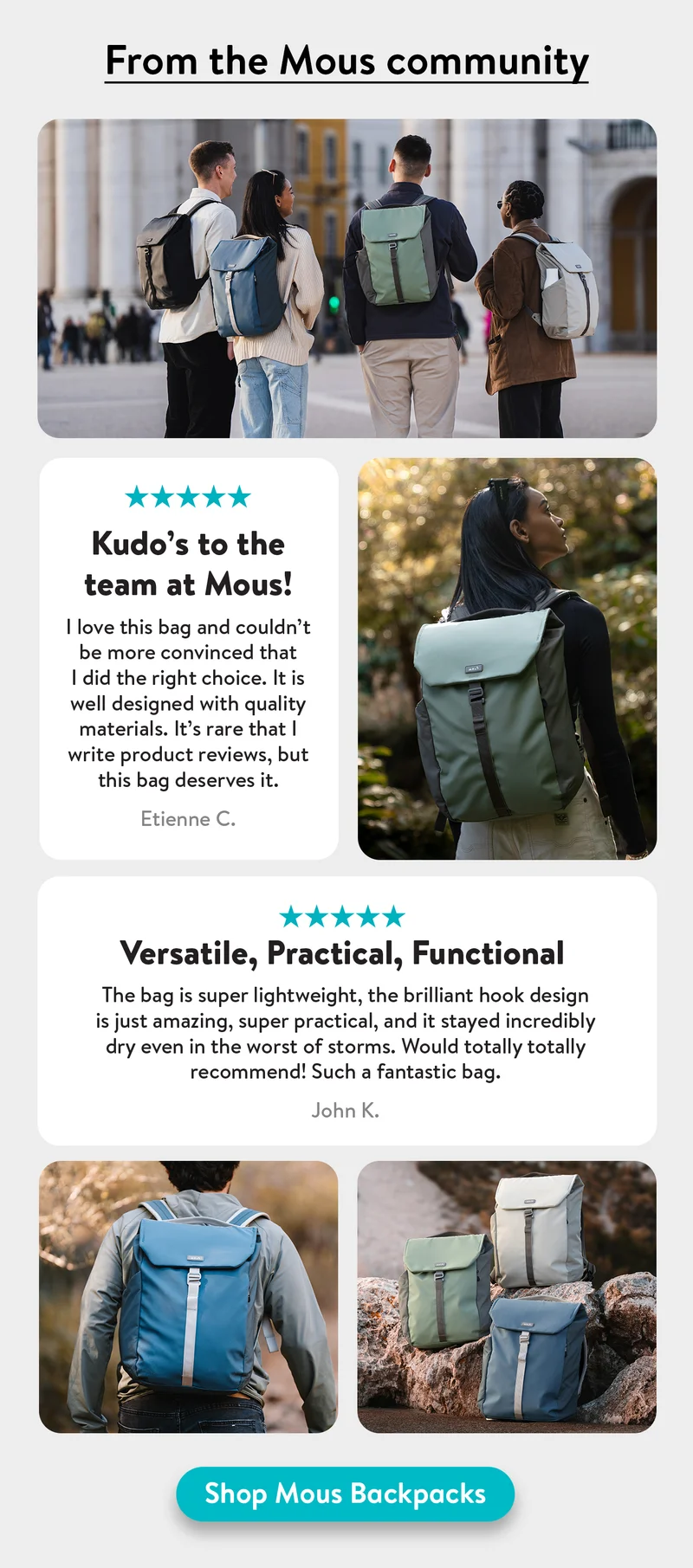 Mous Backpacks