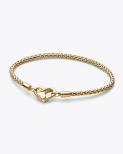 Pandora Moments Studded Chain Bracelet
