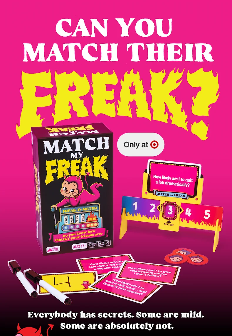 CAN YOU MATCH THEIR FREAK? | Only at Target | Everybody has secrets. Some are mild. Some are absolutely not.
