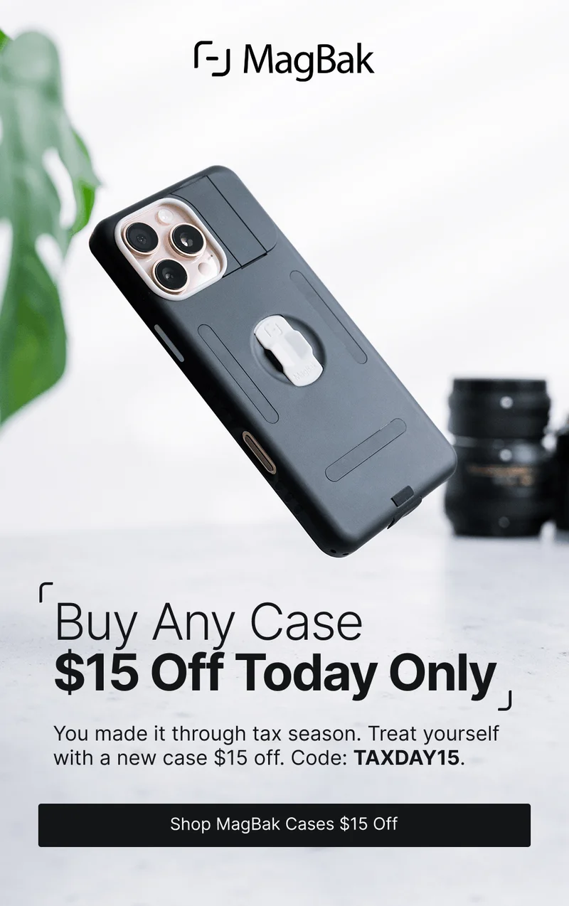 Buy Any Case $15 Off Today Only You made it through tax season. Treat yourself with a new case $15 off. Code: TAXDAY15.
