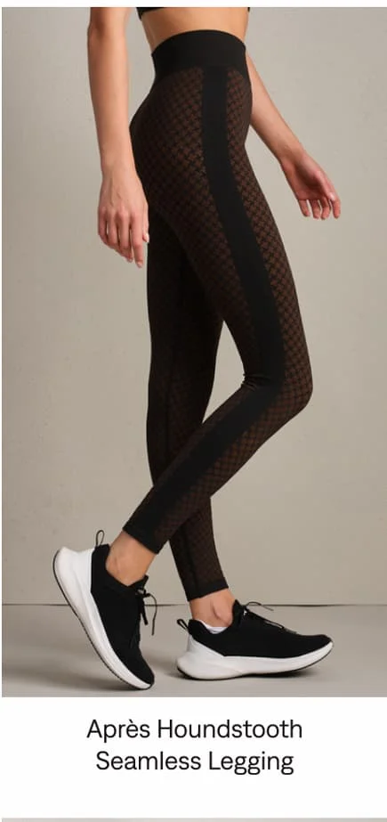 Apres Houndstooth Seamless Legging