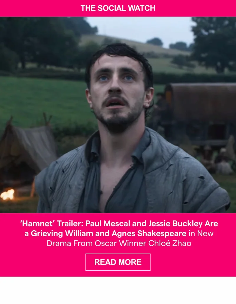 ‘Hamnet’ Trailer: Paul Mescal and Jessie Buckley Are a Grieving William and Agnes Shakespeare in New Drama From Oscar Winner Chloé Zhao