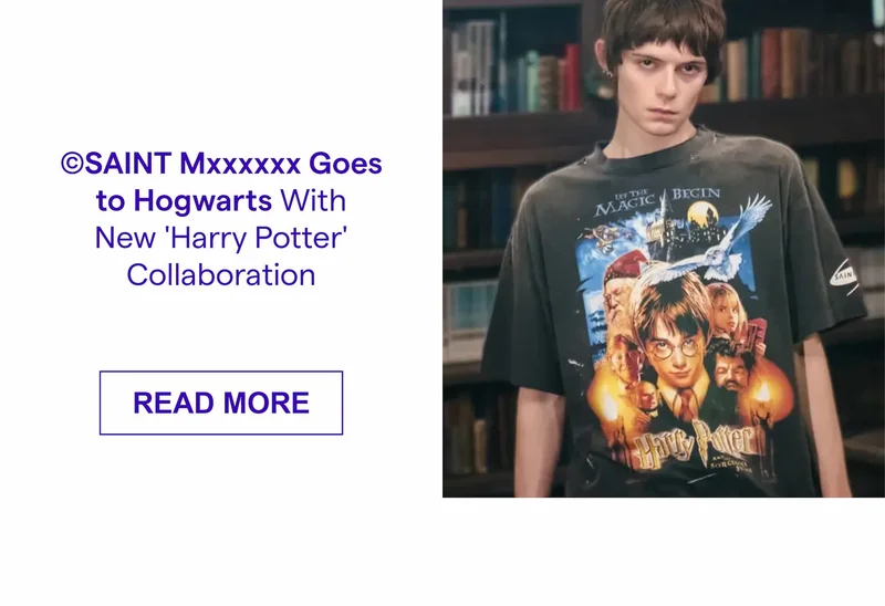 ©SAINT Mxxxxxx Goes to Hogwarts With New 'Harry Potter' Collaboration