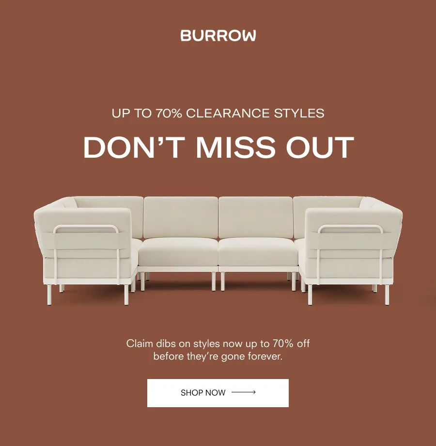 Don't Miss Out on Clearance