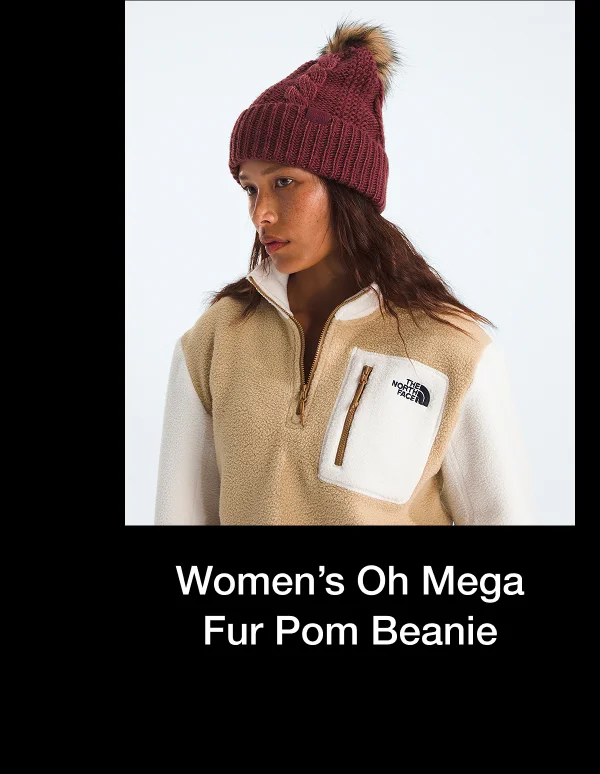 Women's Oh Mega Fur Pom Beanie