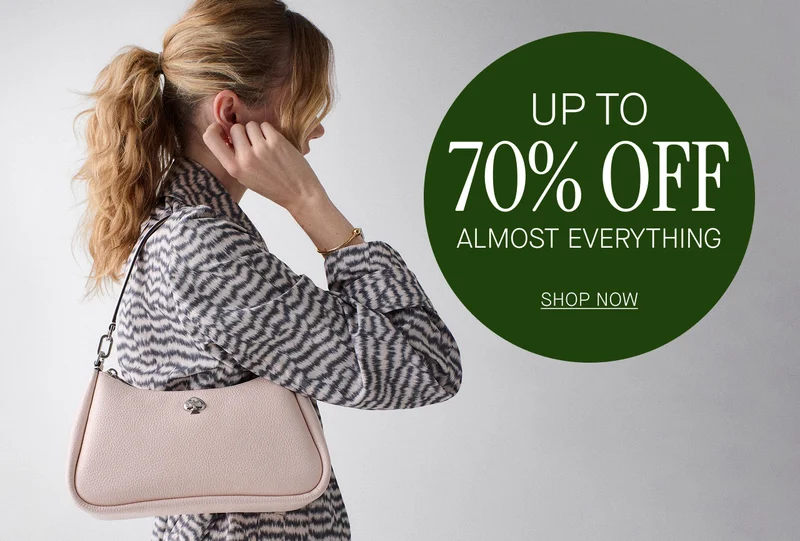 UP TO 70% OFF ALMOST EVERYTHING