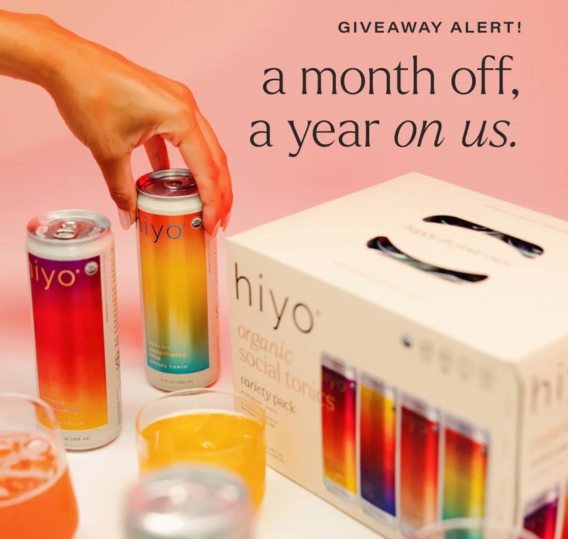 giveaway alert! a month off, a year on us.