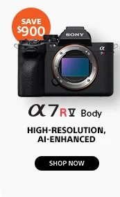 Save α 7R V Body High-Resolution, AI-Enhanced Shop now