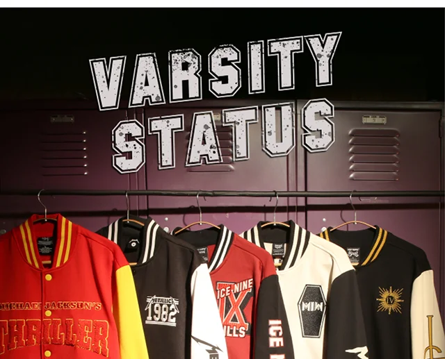 Varsity Status. Shop Band Merch