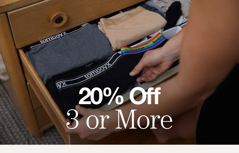 20% Off 3 or More