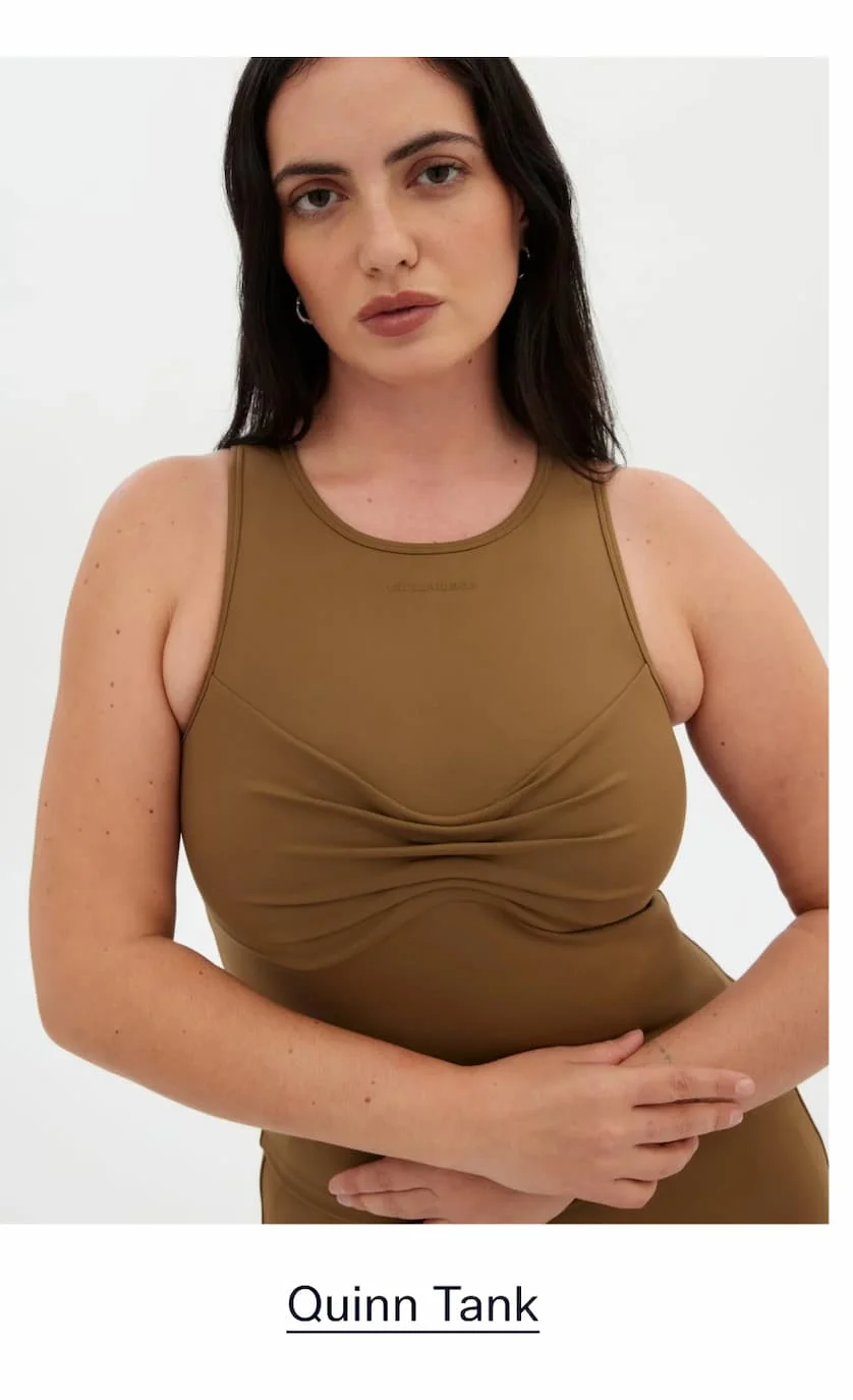 girlfriend collective quinn tank