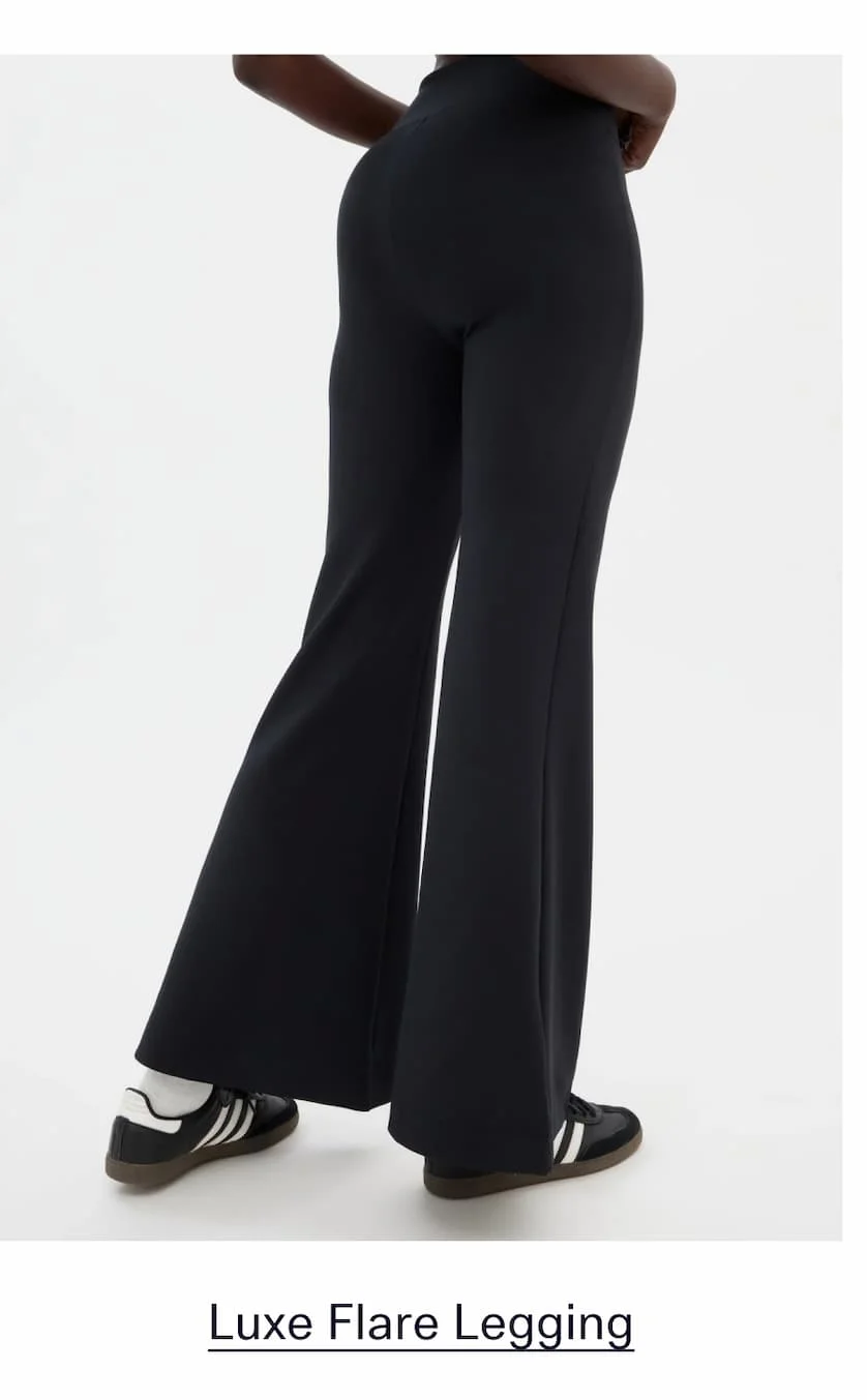 girlfriend collective luxe flare leggings