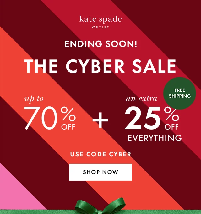 Ending Soon! THE CYBER MONDAY SALE