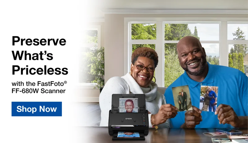 Preserve What's Priceless with the FastFoto FF-680W Scanner. Shop Now.