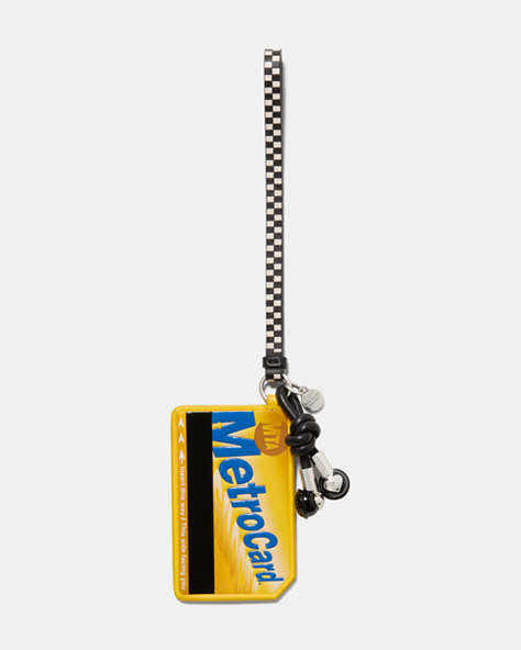 Charmed Nyc Metro Card Bag Charm