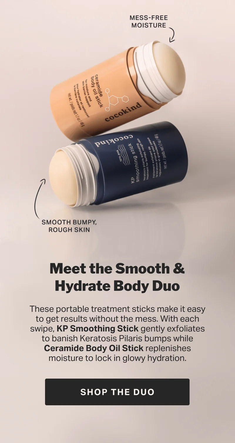 Meet the Smooth & Hydrate Body Duo SHOP THE DUO