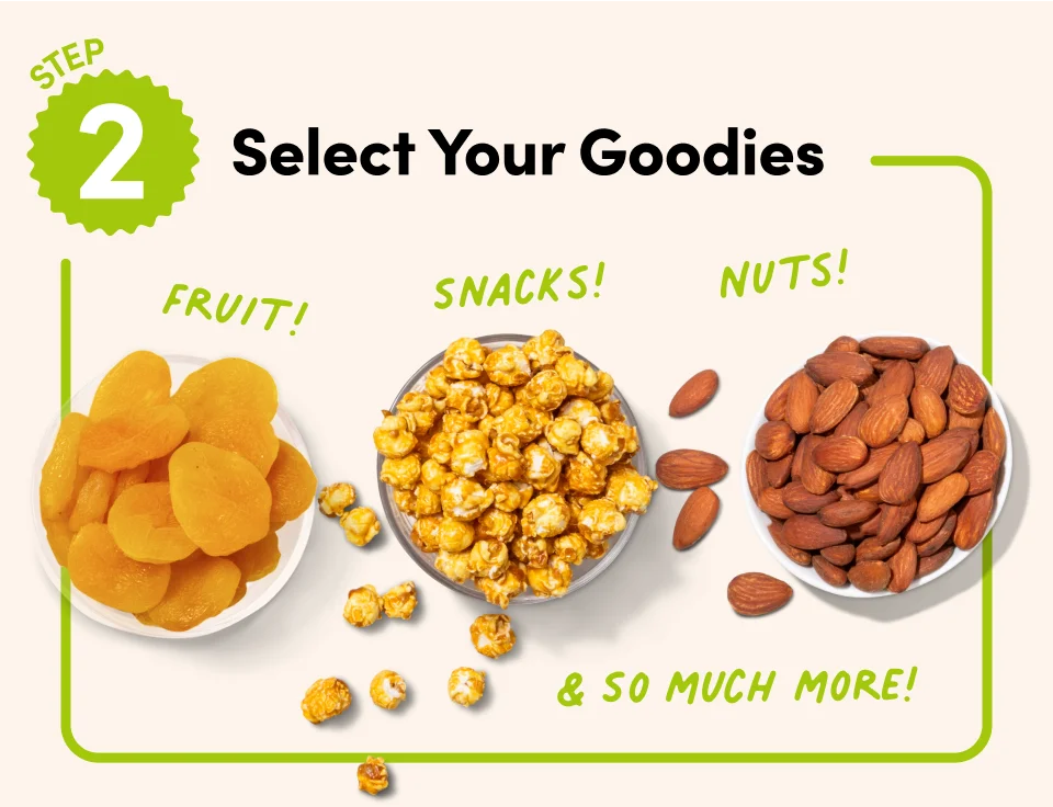 Step 2: Select Your Goodies!