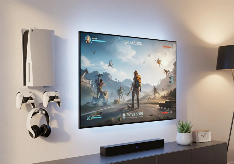 Wall Mount for Full‑Size PS5™ Digital, Disc, and Pro Editions