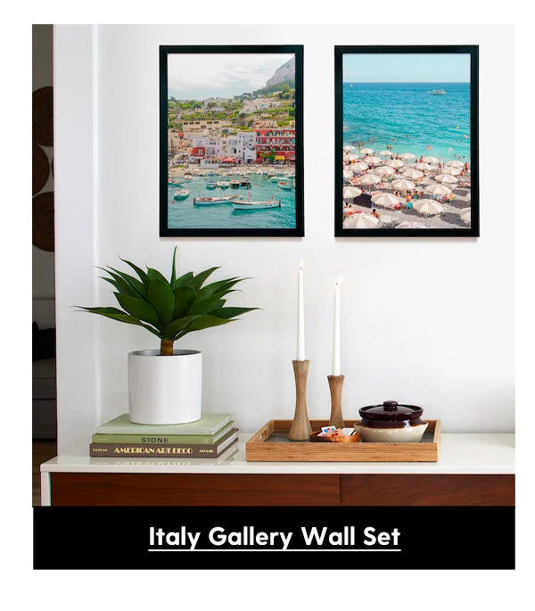 Shop Italy Gallery Wall Set