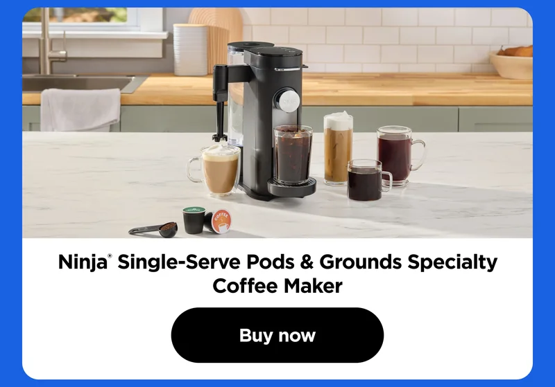 Ninja® Single-Serve Pods & Grounds Specialty Coffee Maker