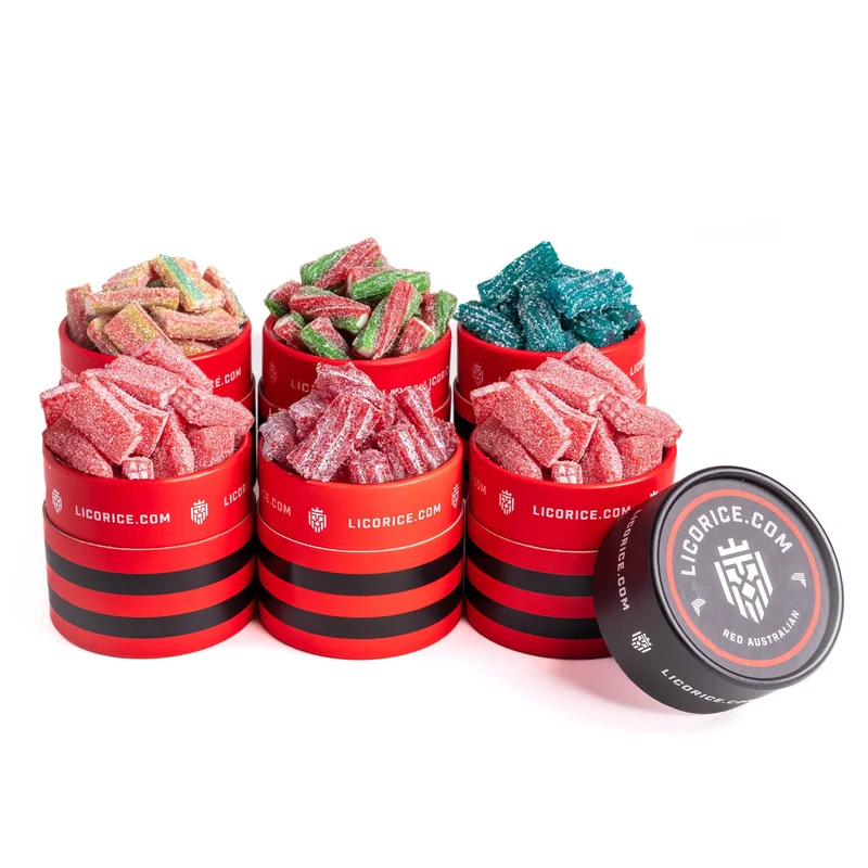 Image of Sour Licorice Sampler 6 Pack