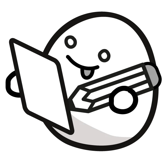 Potato with pencil
