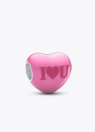 Colour-changing Hidden Message Heart Charm