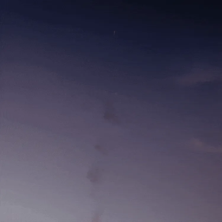 Fireworks at night