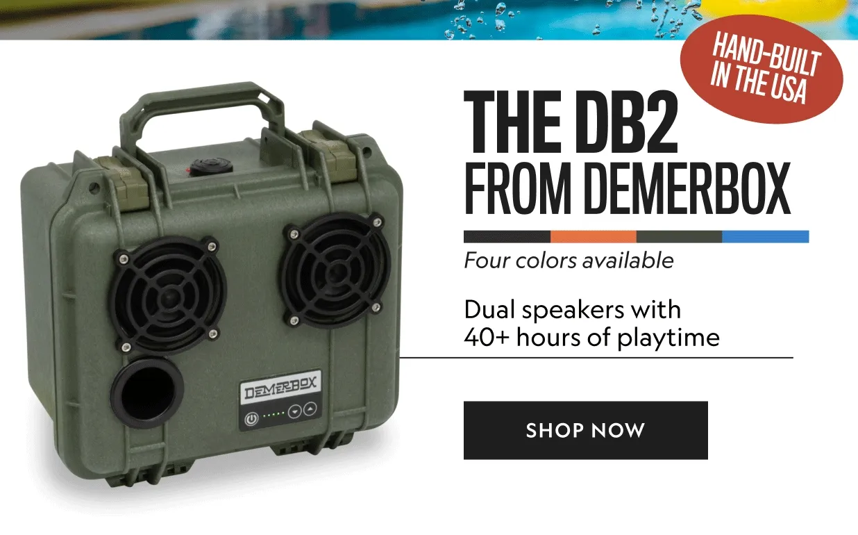 DB2 Portable Outdoor Dual Speaker