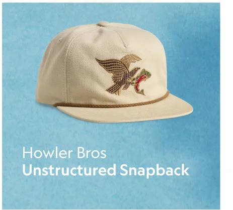 Unstructured Snapback Hat