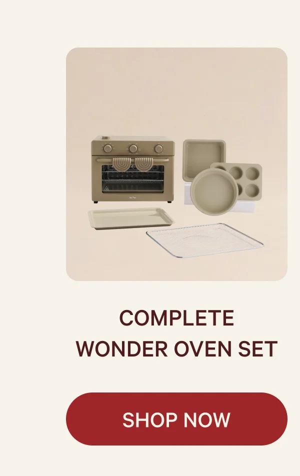 COMPLETE WONDER OVEN SET  SHOP NOW