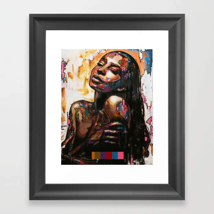 Love is King Framed Art Print Framed Art Print