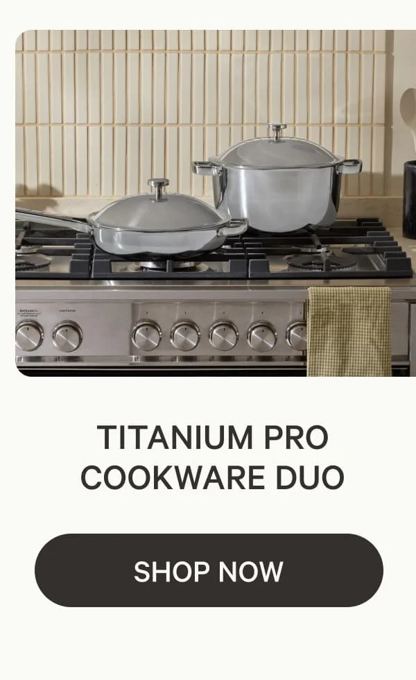 Titanium Pro Cookware Duo | Shop Now