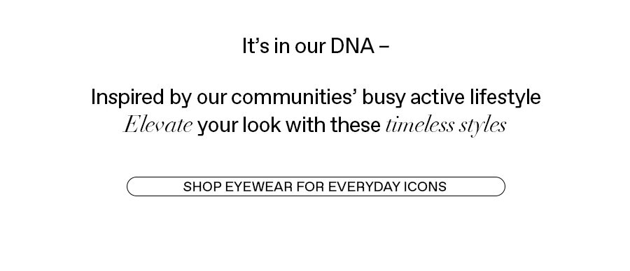 Shop Eyewear for Everyday Icons