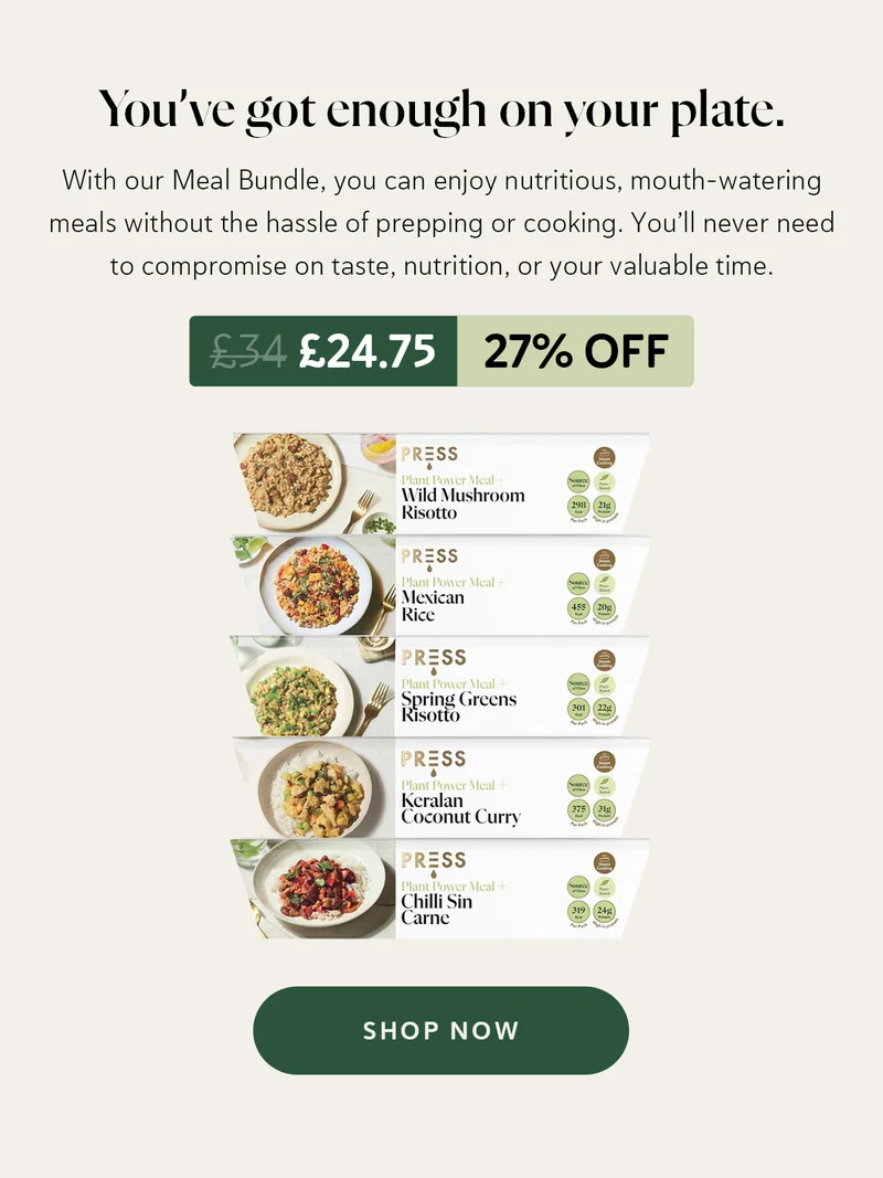 You’ve got enough on your plate.  With our Meal Bundle, you can enjoy nutritious, mouth-watering meals without the hassle of prepping or cooking. You’ll never need to compromise on taste, nutrition, or your valuable time.