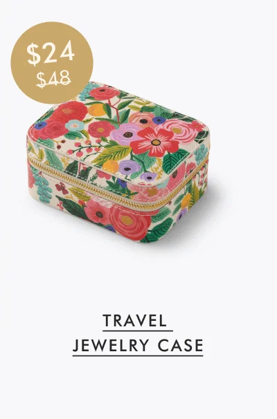 TRAVEL JEWELRY CASE - $24