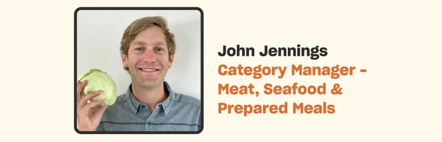 John Jennings: Category manager - meat, seafood, and prepared meals