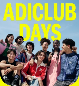 Seven days of drops and giveaways—only for adiClub members.