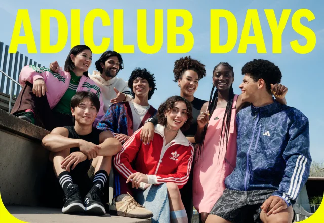 Seven days of drops and giveaways—only for adiClub members.