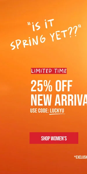 25% off New Arrivals Shop Women's
