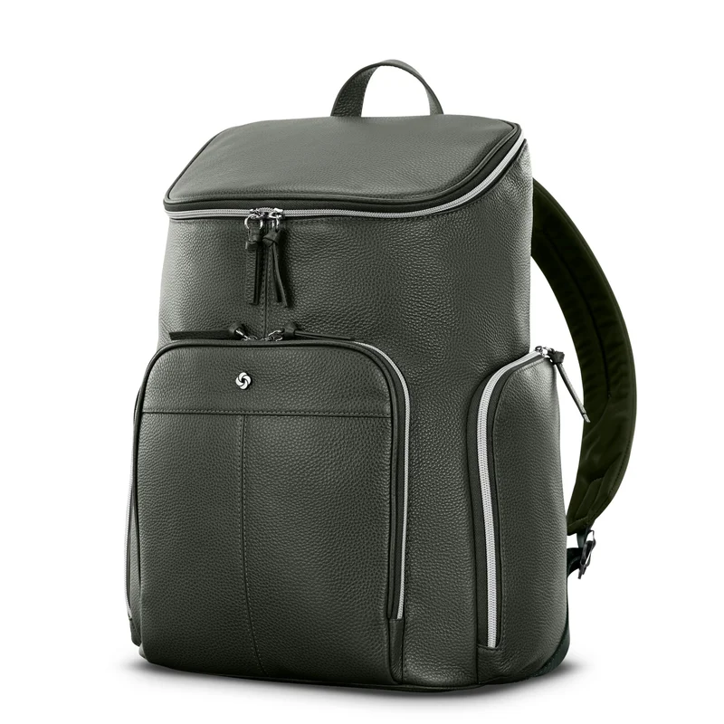 Image of Mobile Solution 2 Leather Backpack